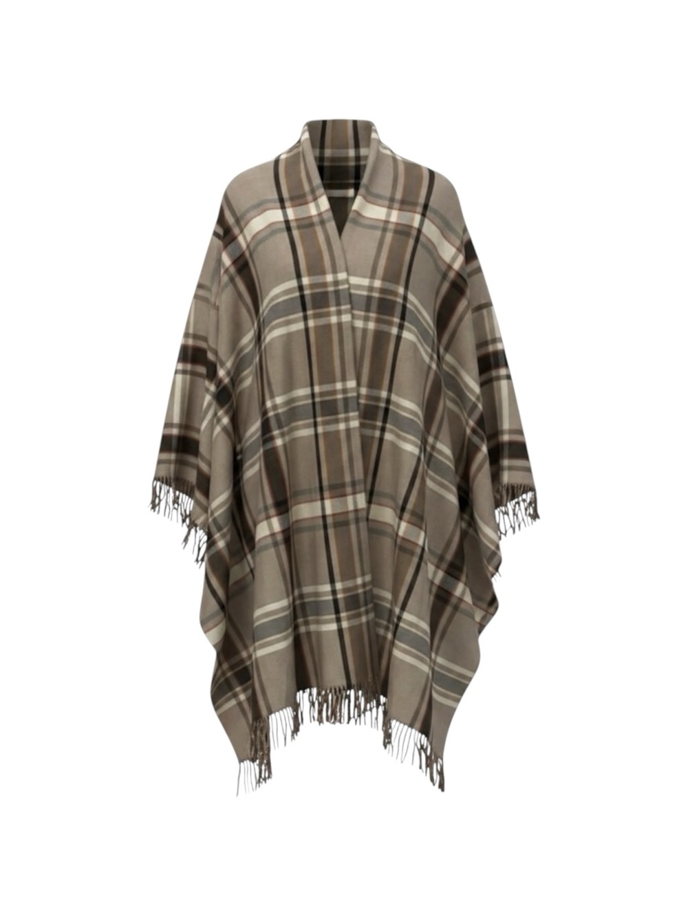 NWT ETRO LARGE Plaid Retroverso Fringe Wool Scarf Shawl Throw Blanket 140 X 180